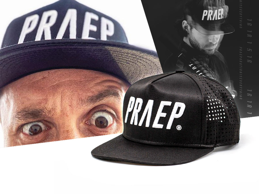 Praep® Air Cap - Laserperforated 3D Stick Embroided Performance Snapback